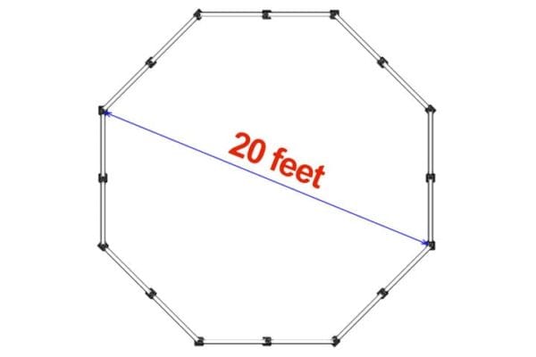 GaGa Ball Pit 20' Diameter | Large Gaga Game Pit for Groups & Events | The Best Group Games