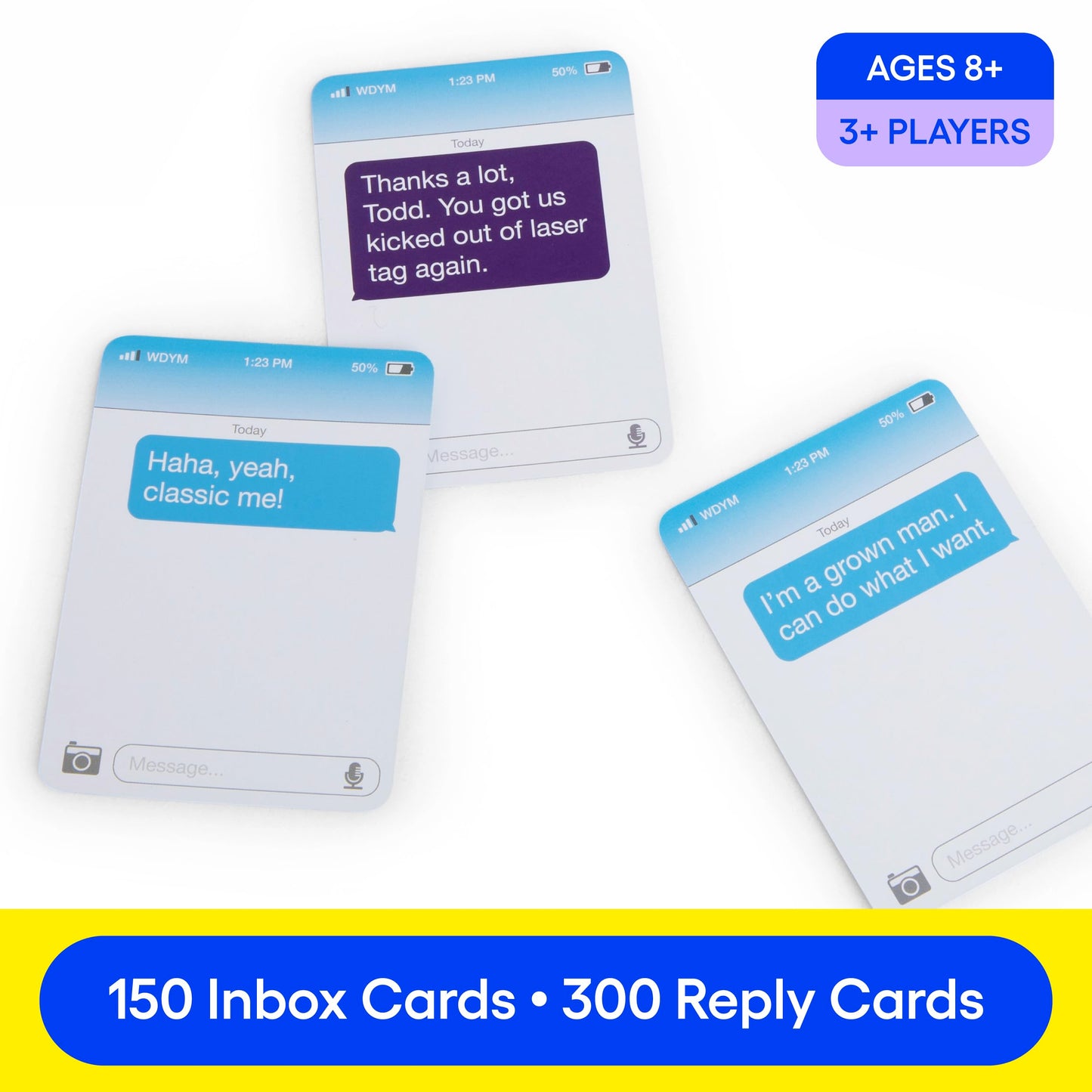 WHAT DO YOU MEME? New Phone, Who Dis? Family Edition - The Text Message Family Party Game, Easter Basket Stuffers