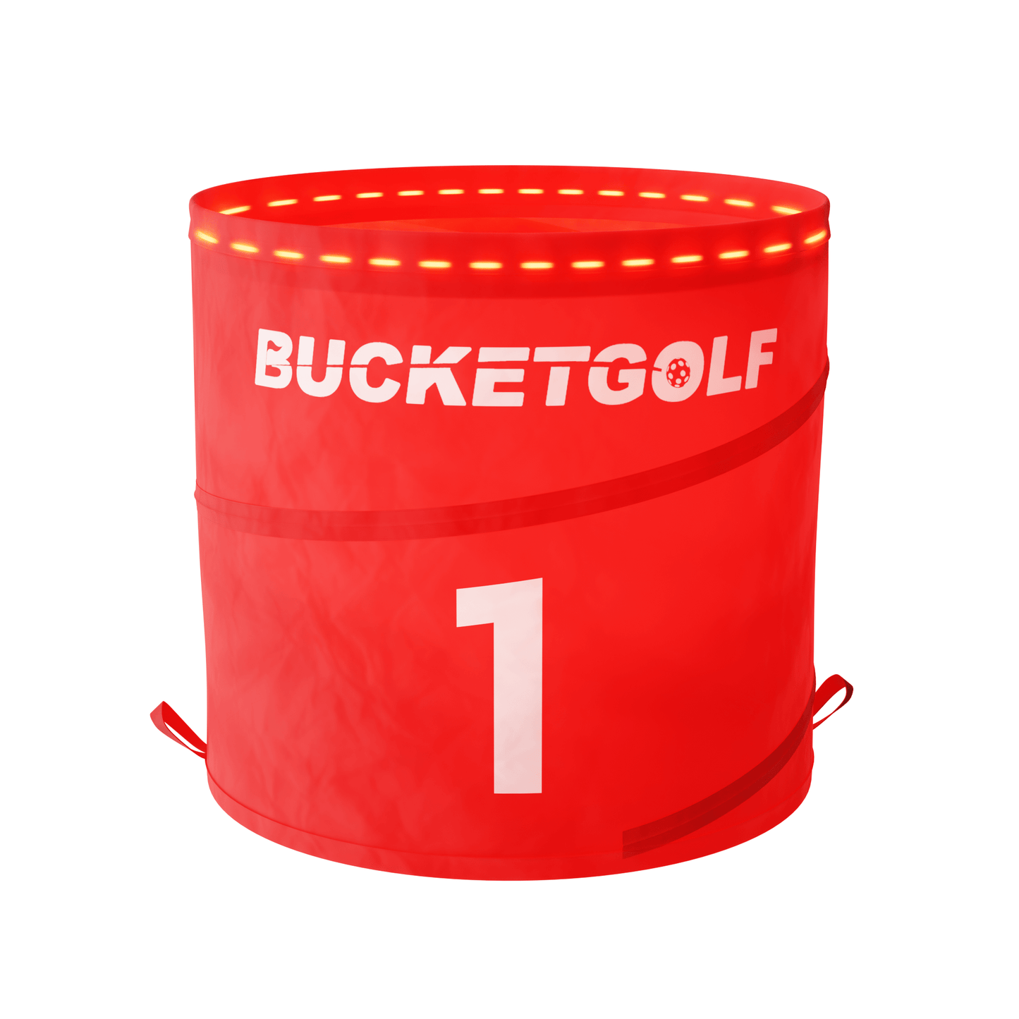 BucketGolf GLOW 3-Ball Set | Extra Light-Up Balls for Night Golf | The Best Group Games