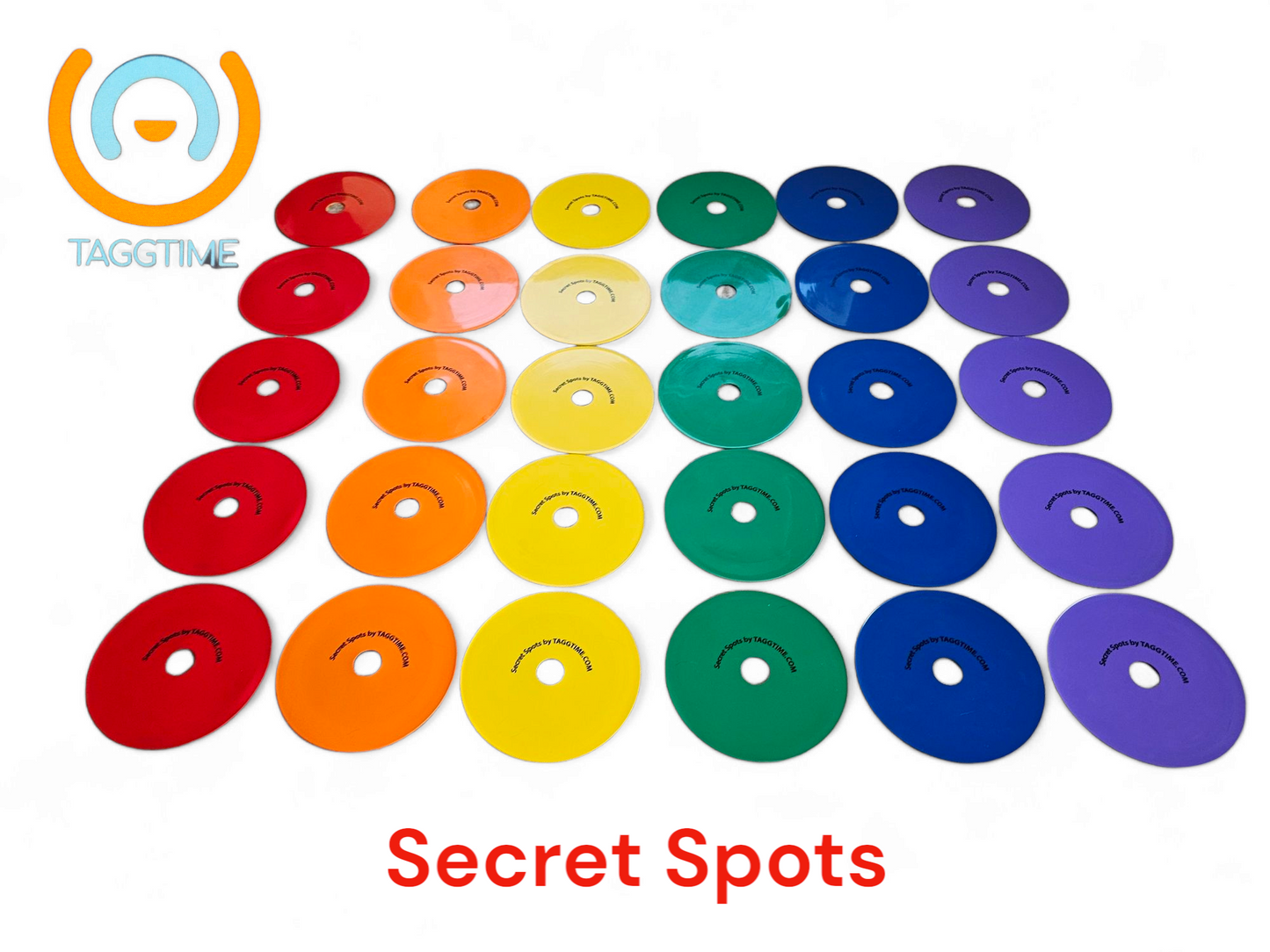 Tagg Time Secret Spots - Set of 30