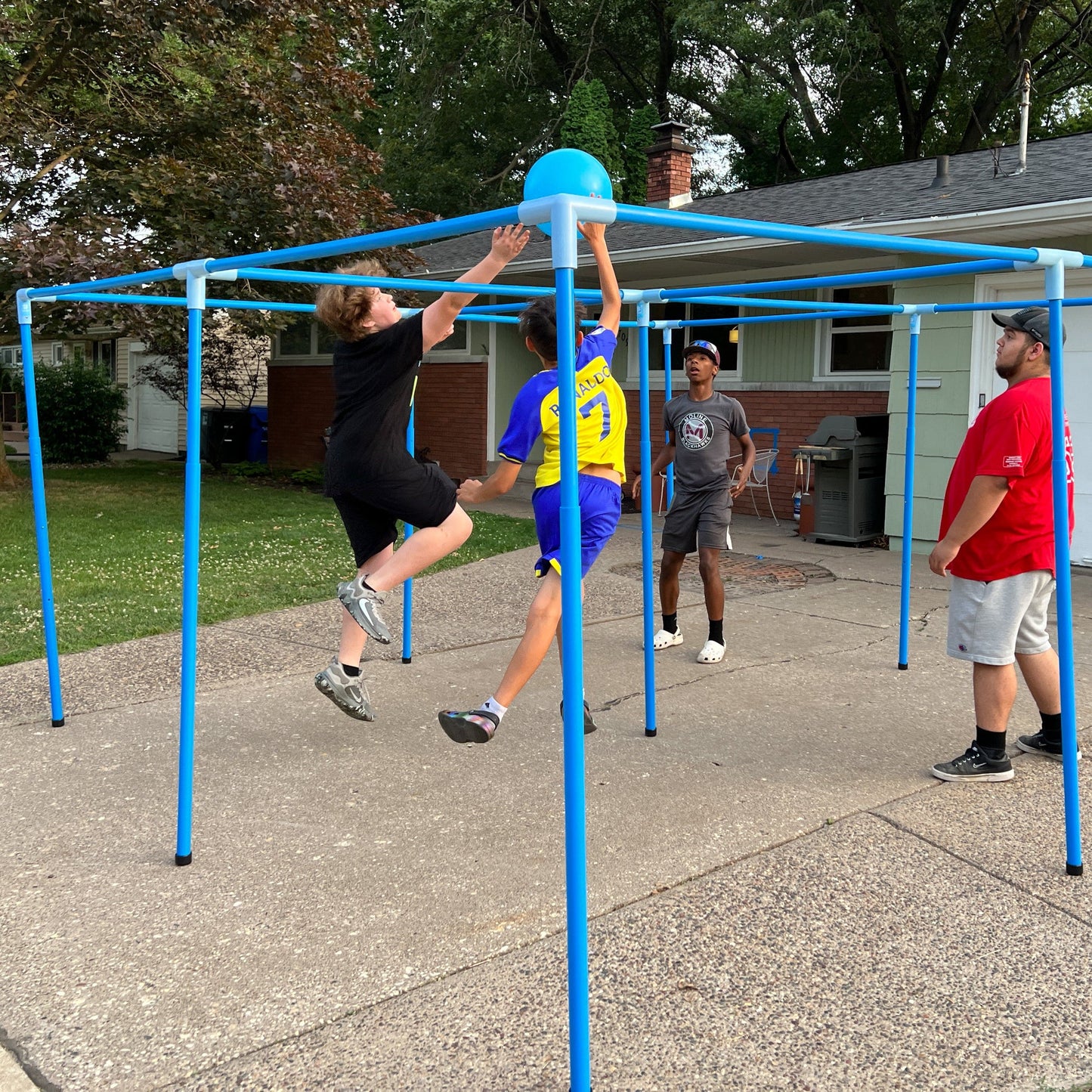 4 Square in the Air Game | Active Outdoor Fun for Families & Schools | The Best Group Games