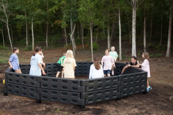 GaGa Ball Pit 15' Diameter | Outdoor Gaga Game for Schools & Camps | The Best Group Games